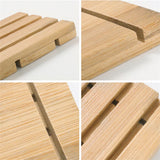 Bathroom products Bamboo soap dish