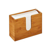 Bathroom products Bamboo Paper Napkin Tissue Holder