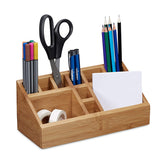 Office supplies Bamboo Wood Office Desk Organizer