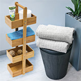 Bathroom products Bamboo bathroom rack