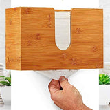 Bathroom products Bamboo Paper Napkin Tissue Holder