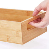 Bathroom products Bamboo Drawer Organizer