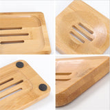 Bathroom products Bamboo soap dish