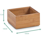 Household items Bamboo Wood Kitchen Cabinet Drawer Organizer