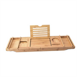 Bathroom products Bamboo bathtub caddy tray with legs