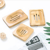 Bathroom products Bamboo soap dish