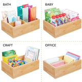 Bathroom products Bamboo Drawer Organizer