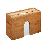 Bathroom products Bamboo Paper Napkin Tissue Holder