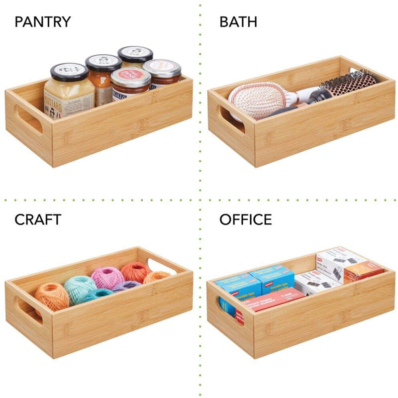 Bathroom products Bamboo Drawer Organizer –