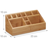 Office supplies Bamboo Wood Office Desk Organizer