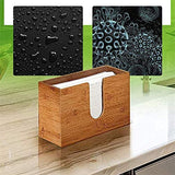 Bathroom products Bamboo Paper Napkin Tissue Holder