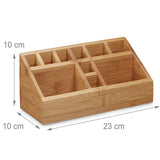 Office supplies Bamboo Wood Office Desk Organizer