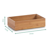 Household items Bamboo Wood Kitchen Cabinet Drawer Organizer